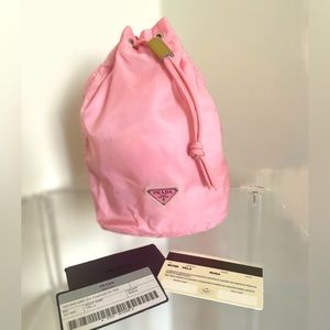 Prada Bucket Nylon Bag
